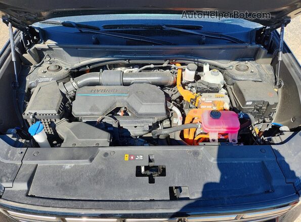 5NMP2DG18RH001313 2024 HYUNDAI SANTA Black Vista del compartimento del motor