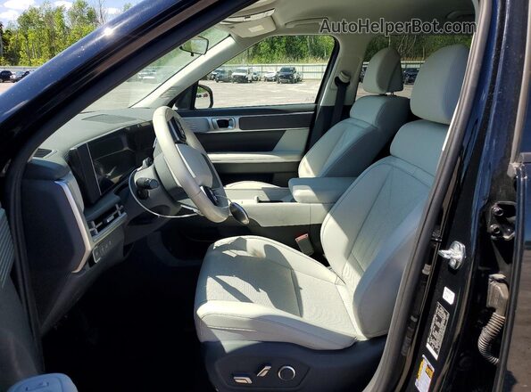 5NMP2DG18RH007502 2024 HYUNDAI SANTA Black Vista interior delantera