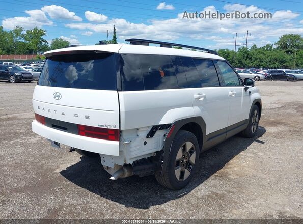 5NMP2DG1XRH002012 2024 HYUNDAI SANTA FE HYBRID Белый Задняя правая четверть