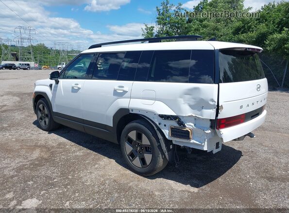 5NMP2DG1XRH002012 2024 HYUNDAI SANTA FE HYBRID Белый Задняя левая четверть