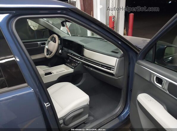 5NMP2DG1XTH087201 2026 HYUNDAI SANTA FE HYBRID Синий Вид салона спереди