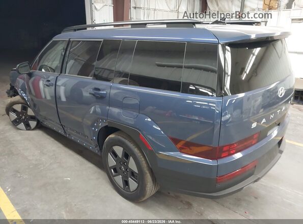 5NMP2DG1XTH087201 2026 HYUNDAI SANTA FE HYBRID Синий Задняя левая четверть