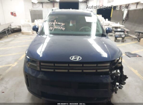 5NMP2DG1XTH087201 2026 HYUNDAI SANTA FE HYBRID Синий Вид щитка приборов
