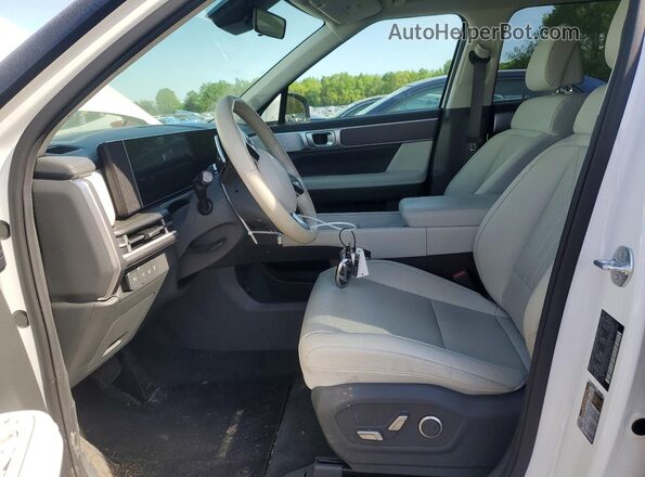 5NMP2DGL0SH114308 2025 HYUNDAI SANTA White Front interior view