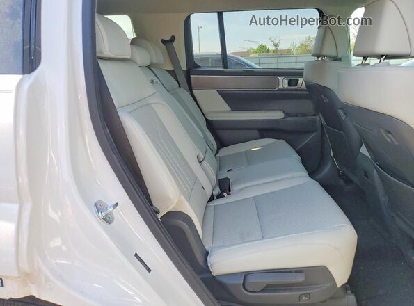 5NMP2DGL0SH114308 2025 HYUNDAI SANTA White Rear interior view