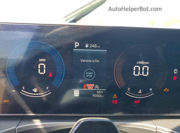 5NMP2DGL0TH188071 2026 HYUNDAI SANTA Gray Vista del cuadro de instrumentos