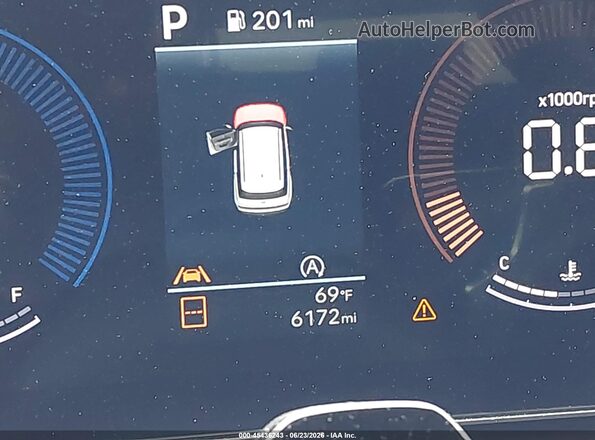 5NMP2DGL0TH218086 2026 HYUNDAI SANTA FE White Vista de los asientos traseros