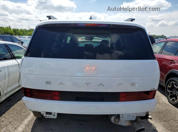 5NMP2DGL3TH154996 2026 HYUNDAI SANTA White უკანა ხედი