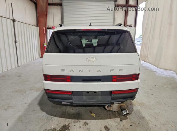 5NMP2DGL4SH130088 2025 HYUNDAI SANTA White Widok z tyłu