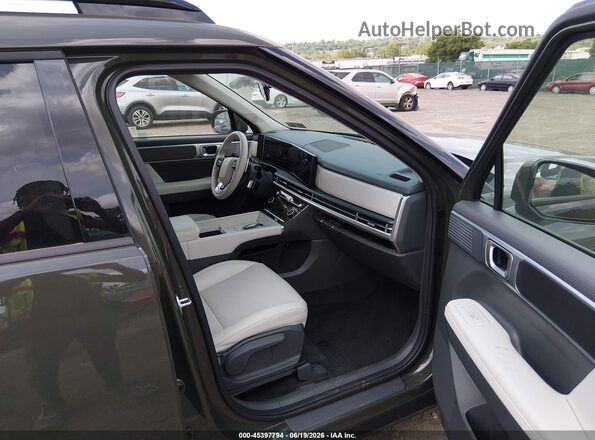 5NMP2DGL5SH143612 2025 HYUNDAI SANTA FE Зеленый Вид салона спереди