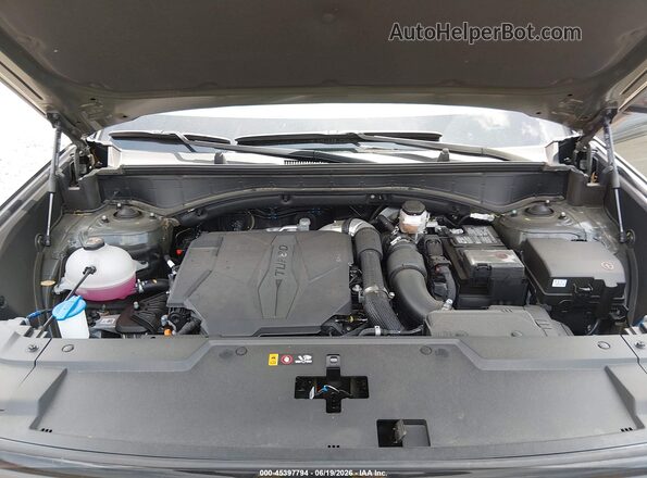 5NMP2DGL5SH143612 2025 HYUNDAI SANTA FE Зеленый Вид сзади