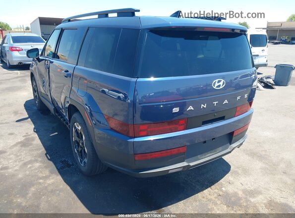 5NMP2DGL6SH124762 2025 HYUNDAI SANTA FE Blue Trasero izquierdo