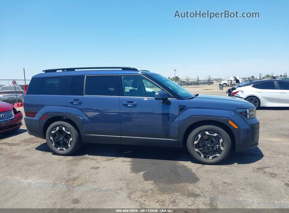 5NMP2DGL6SH124762 2025 HYUNDAI SANTA FE Blue Vista interior trasera