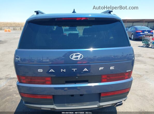 5NMP2DGL6SH124762 2025 HYUNDAI SANTA FE Blue 