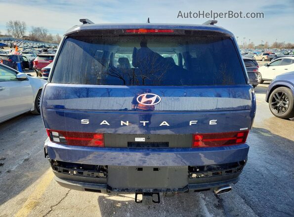 5NMP2DGL6TH163739 2026 HYUNDAI SANTA Blue Rear view