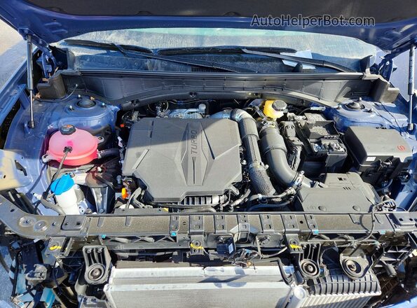 5NMP2DGL6TH163739 2026 HYUNDAI SANTA Blue Engine compartment view