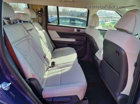 5NMP2DGL6TH163739 2026 HYUNDAI SANTA Blue Rear interior view