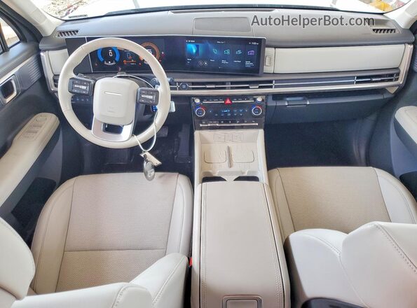 5NMP2DGLXSH120911 2025 HYUNDAI SANTA Silver Dashboard view