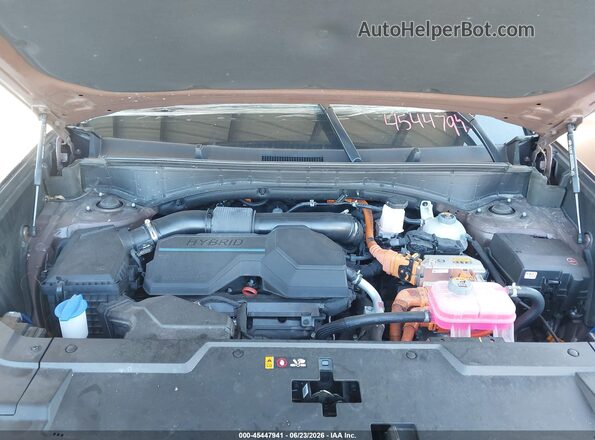 5NMP34G11RH010156 2024 HYUNDAI SANTA FE HYBRID Коричневый Вид сзади