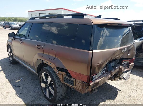 5NMP34G19SH057456 2025 HYUNDAI SANTA FE HYBRID Brown Հետևի ձախ