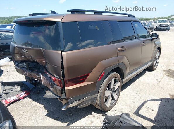 5NMP34G19SH057456 2025 HYUNDAI SANTA FE HYBRID Brown Հետևի աջ
