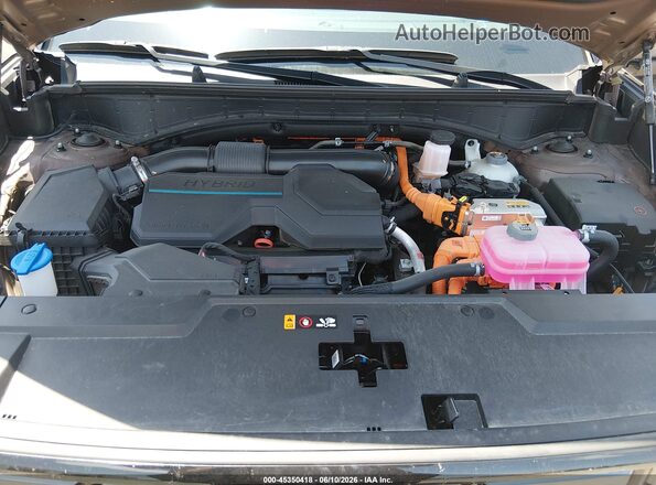 5NMP34G19SH057456 2025 HYUNDAI SANTA FE HYBRID Brown Հետևի տեսք