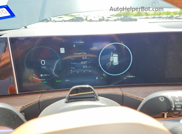 5NMP34G1XRH013234 2024 HYUNDAI SANTA Gray Widok zestawu wskaźników