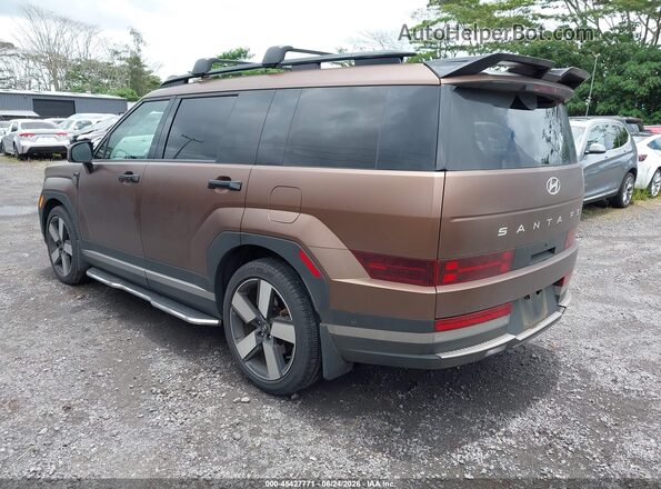 5NMP3DG10SH045650 2025 HYUNDAI SANTA FE HYBRID Коричневый Задняя левая четверть