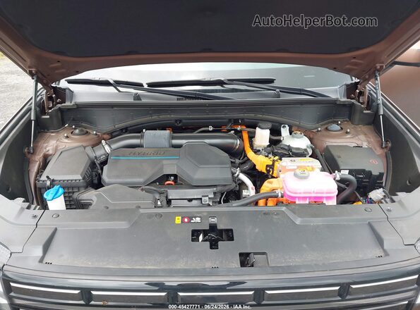 5NMP3DG10SH045650 2025 HYUNDAI SANTA FE HYBRID Коричневый Вид сзади