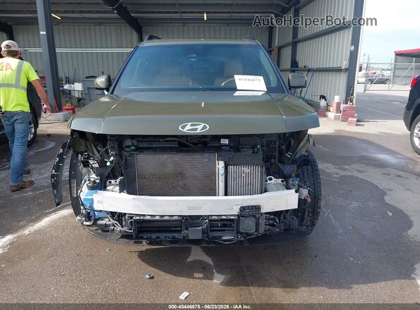 5NMP3DG13RH005525 2024 HYUNDAI SANTA FE HYBRID Green Սալոնի հետևի տեսք