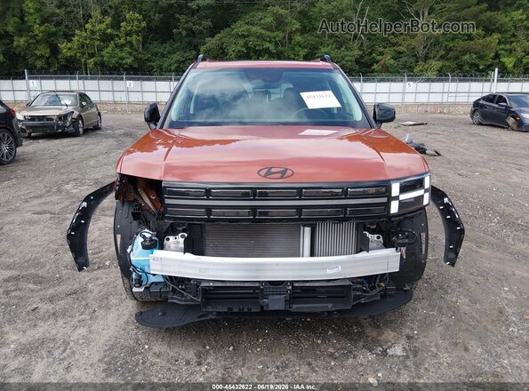 5NMP3DGL0RH057325 2024 HYUNDAI SANTA FE Orange Widok wnętrza z tyłu