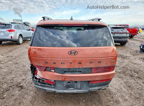 5NMP3DGL2SH144990 2025 HYUNDAI SANTA Orange Widok z tyłu
