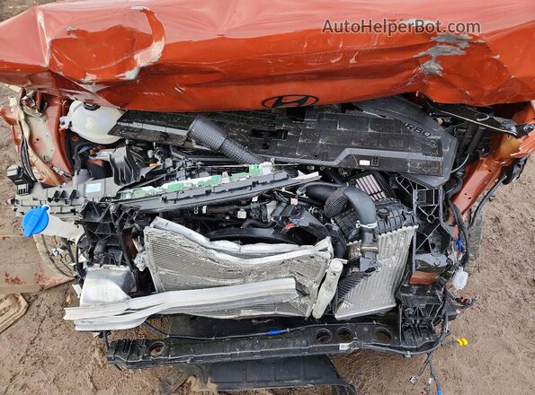 5NMP3DGL2SH144990 2025 HYUNDAI SANTA Orange Widok komory silnika