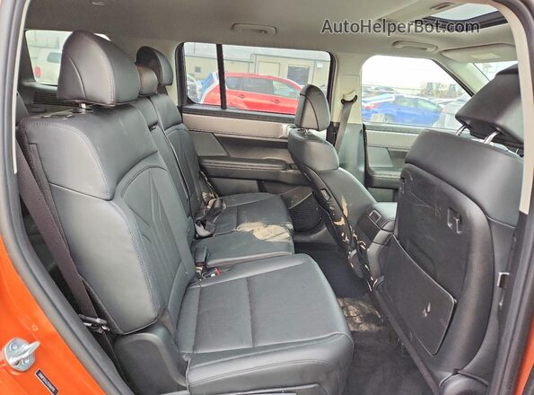 5NMP3DGL2SH144990 2025 HYUNDAI SANTA Orange Widok wnętrza z tyłu