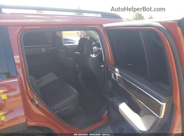 5NMP3DGL6SH120594 2025 HYUNDAI SANTA FE Orange VIN կոդի պիտակի տեսք