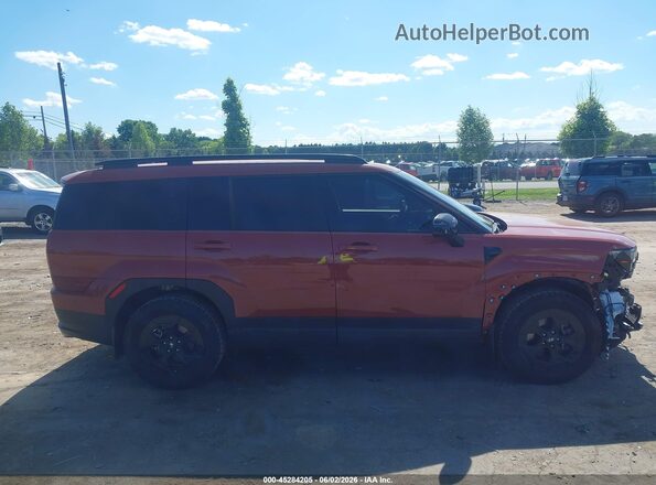 5NMP3DGL6SH120594 2025 HYUNDAI SANTA FE Orange Սալոնի 360 աստիճան տեսք