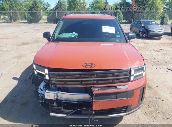 5NMP3DGL6SH120594 2025 HYUNDAI SANTA FE Orange Սալոնի հետևի տեսք