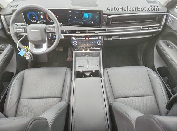 5NMP3DGL9SH133193 2025 HYUNDAI SANTA Blue Dashboard view