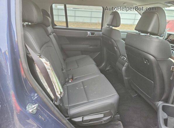 5NMP3DGL9SH133193 2025 HYUNDAI SANTA Blue Rear interior view