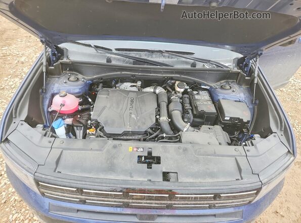 5NMP3DGL9SH133193 2025 HYUNDAI SANTA Blue Engine compartment view