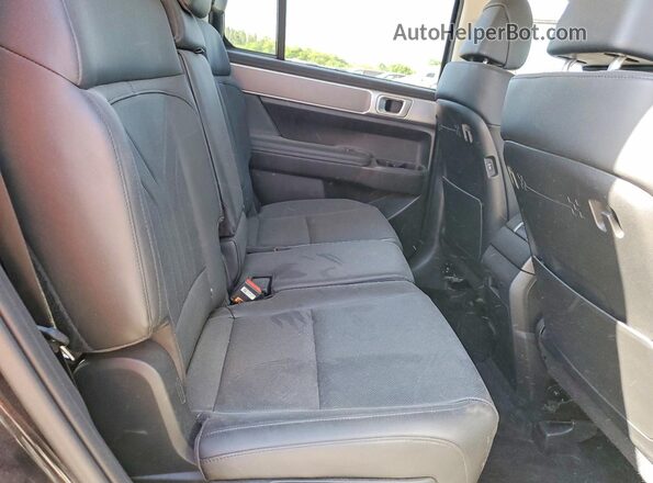 5NMP3DGLXRH025580 2024 HYUNDAI SANTA Black Widok wnętrza z tyłu