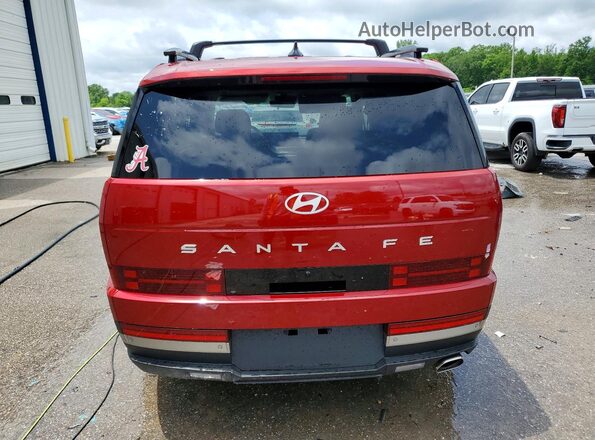 5NMP44GL0TH185763 2026 HYUNDAI SANTA Красный Вид сзади