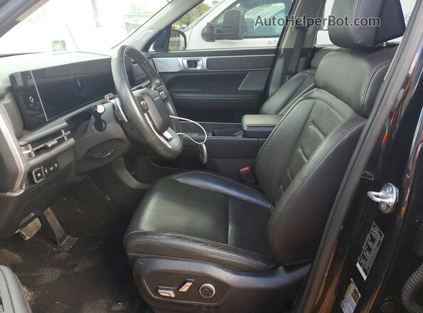 5NMP44GL3RH046462 2024 HYUNDAI SANTA Black წინა სალონის ხედი