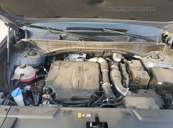 5NMP44GL4RH065019 2024 HYUNDAI SANTA Серебряный Вид подкапотного пространства
