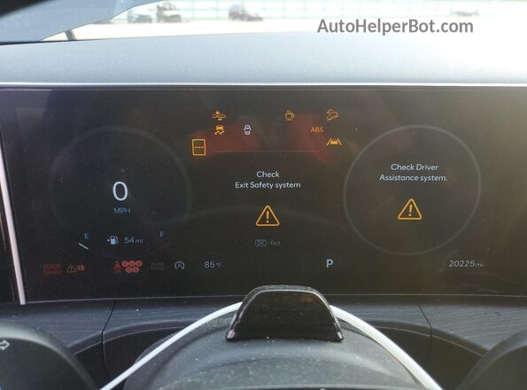 5NMP44GL4RH065019 2024 HYUNDAI SANTA Серебряный Вид щитка приборов