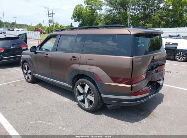 5NMP44GL5RH033955 2024 HYUNDAI SANTA FE Brown Rear left