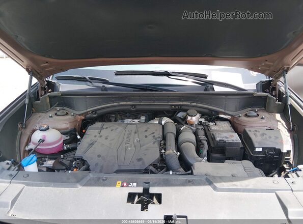 5NMP44GL5RH033955 2024 HYUNDAI SANTA FE Brown Rear view