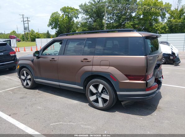 5NMP44GL5RH033955 2024 HYUNDAI SANTA FE Brown 360 interior view