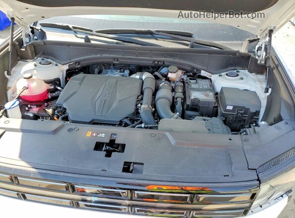 5NMP44GL5SH095068 2025 HYUNDAI SANTA White Vista del compartimento del motor