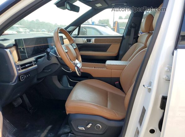 5NMP44GL5SH095068 2025 HYUNDAI SANTA White Vista interior delantera